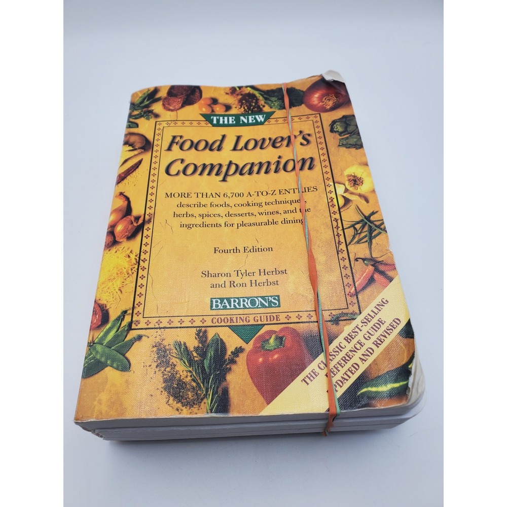 The New Food Lover's Companion (4th Edition) by Herbst – Barron's Cooking Guide